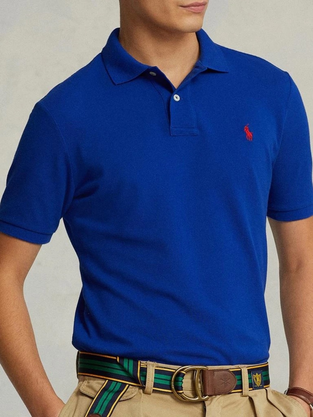 Polo Ralph Lauren Custom Fit Dark Blue Polo Shirt Men’s XL